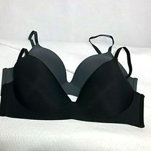 Vince Camuto Women's Bra 36C Bundle Gray & Black